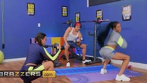 Brazzers: Sweaty Sluts Pounded Hard While Working Up a Fucking Sweat