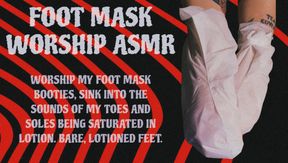 FOOT MASK WORSHIP ASMR 🖤