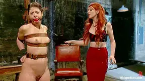 Elle Alexandra And Mia Gold - Gorgeous Redhead Dominatrix Punishes