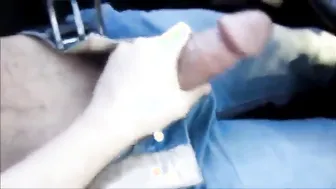 Turkish men bareback fuck Georgian guy outdoors