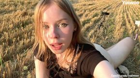 Met and fucked a Naked Stranger in nature