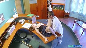 Doctor Gives His New Receptionist A Full Body Fucking - Helen