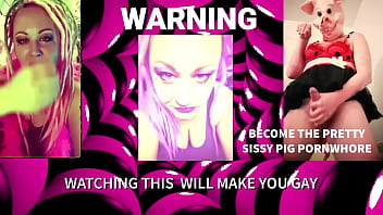 Jerk it with the Sissypig and become a sissypig Starring Goddess Lana
