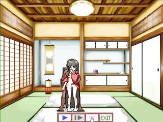 Sexy eighteen yo hotty manga having sex with a chap in her asian abode in erotic comics game