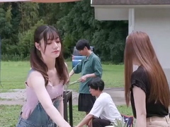 Tokyo hot Japanese group sex creampie