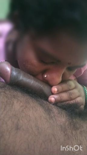 Tamil Couple Hot Blowjob