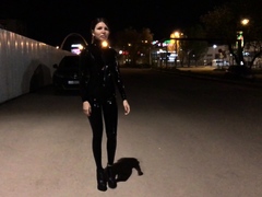 Asian Anal Creampie outdoor