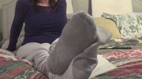 Sweaty socks and feet