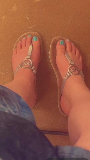 Sandals & sundresses