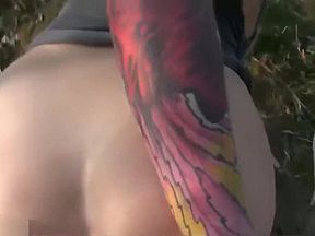 Fickdate mit deutscher Studentin Outdoor