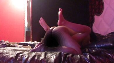 Papa’s thick cock wrecks exhausted student in secret footage