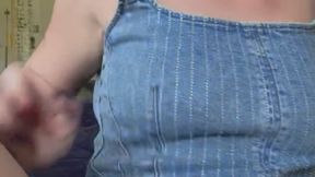 No Panties Dress Pussy Tease and Dirty Talk