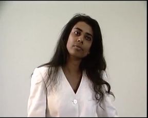 Ebony Babe From Germany Posing on Photo Casting