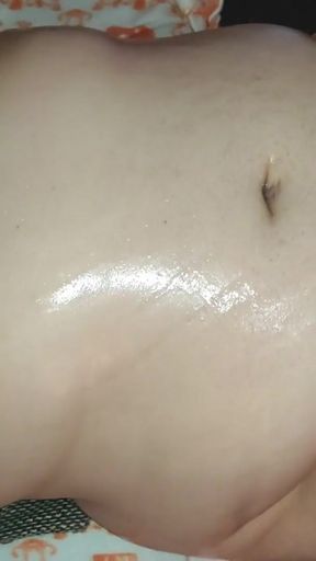Iconic moment from &quot;He massaged my hot fat tits with oil&quot;