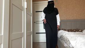 Sexy Arab Woman with Big Tits Masturbates Pussy to Orgasm