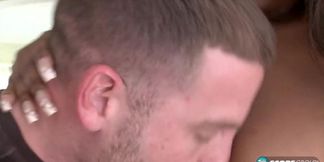 Curvy Olivia Jackson gets fucked good by ass man