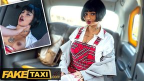 Sex Taxi Super Sexy French Student Seduces Taxi Driver for a Free Ride