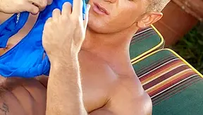 Muscled Francesco DMacho Jerks Off Solo Under the Sun – Steamy Poolside Heat