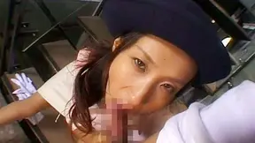 Ebony Amateur Gives Mind-Blowing Blowjob