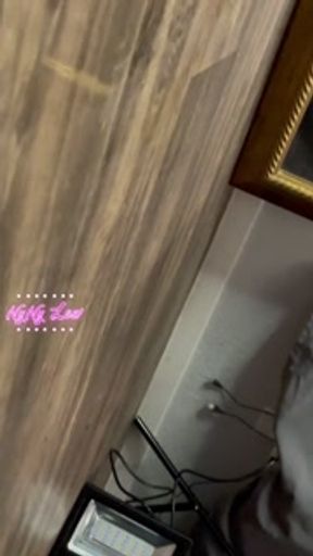 Ebony Sauirts on mirror while watching herself masturbate