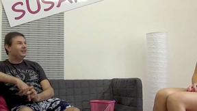 ”An enthusiastic newcomer gives agent Susan a great fuck”