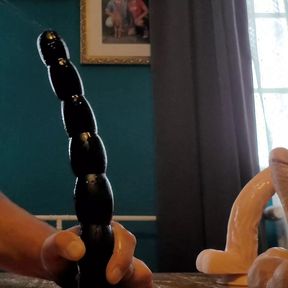 Dildo Throat Training