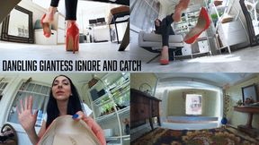 Dangling Giantess Ignore & Catch- Stella Liberty doesn't like that you've escaped from your enclosure - 4K MP4