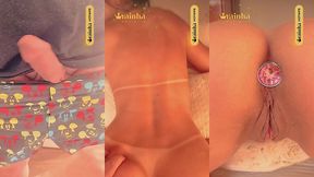 rainha hotwife batendo no corno e ele tentando fuder. rola pequena, merece apanhar mesmo!