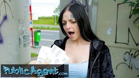 Public Agent Sweet Teen makes his Dreams Cum True
