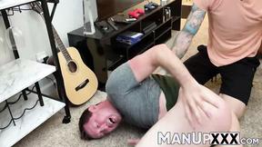 ”Jocks fighting make them very kinky & moan loudly”