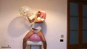 Balloon Seduction: The Final Pop & Confetti Explosion