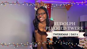 rudolph light up butt plug twerk | twerkmas day 5