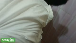 ගාමන්ට් එකේ අක්කට ගෙදර යන්න හදිස්සිය. දැන් ඇතිළු. Sri Lankan Garment Girl Fun in her Room.