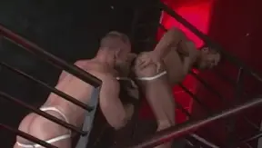 Falcon Studios: Leather Jockstrap Slap