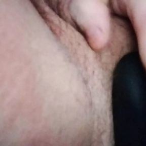 Sissy Femboy fucks her own slut hole with daddy&#039;s toy!