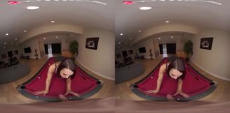 Khloe Kay destroyed by a giant cock in VR rough POV