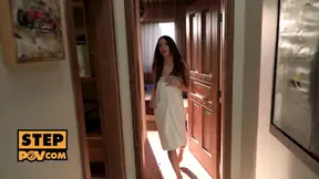 POV - Hot Stepmom Julia Rain Gets Fucked Hard