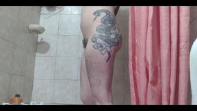 Bathing in a Cold Day