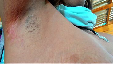 Close-up Armpit Fetish clip...