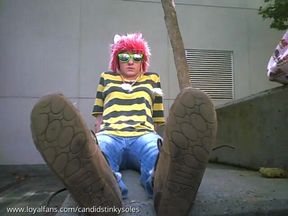 SMELL MY NASTY FILTHY STINKY HIPPY SOLES