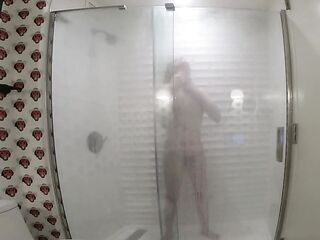 Taking a shower with a femboy