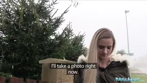 Public Porn Katy Pearl gets her tight pussy fucked in a car