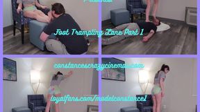 Foot Trampling on Lane Part 1 wmv