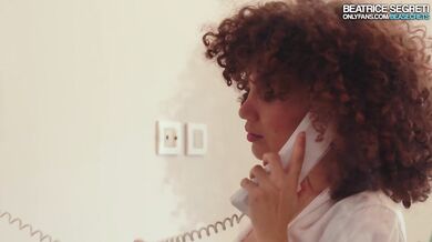 Beatrice secrets calls the room service and gets a big fuck from Spender