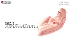 Realistichnaya kukolka s anatomicheskimi izgibami