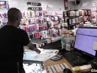 Aidra Fox gets creampied by ebony jocks - gloryhole