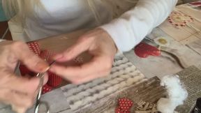 ASMR FETISH DARK RED POLISH NAILS Harley takes care of her hands, treats her nails, cuts the files and puts on fetish nail polish