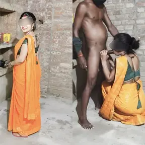 Old man takes advantage of young brother's tight wife