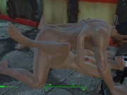 Fallout 4 porno video. Adult games. Persuaded the guy for romantic sex