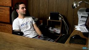 Hung Office Boy Jerk off
